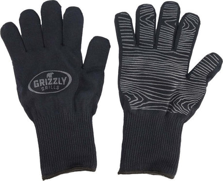Grizzly grills bbq handschoenen - one size - wasbaar - optimale bescherming, maximale grip