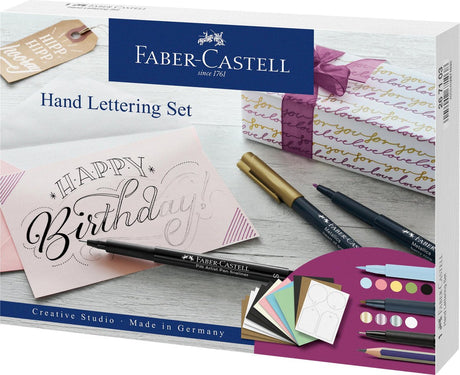 Zestaw do odręcznych napisów Faber-castell - 12 sztuk - fc-267103