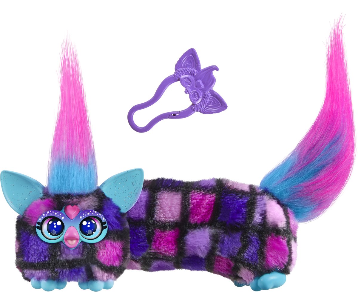 Hasbro furby furblets dj co-dazz pluszowy miś różowe dzieci