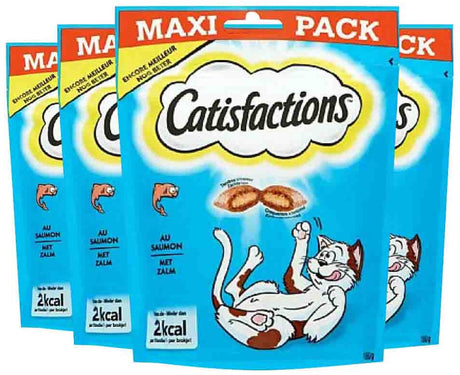 Catisfactions megabox kot traktuje kurczaka ser łosoś - 4 x 180 gr - opakowanie wartościowe
