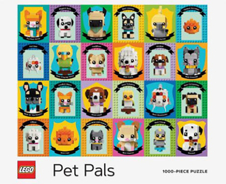 Lego pet pals 1000-piece puzzle