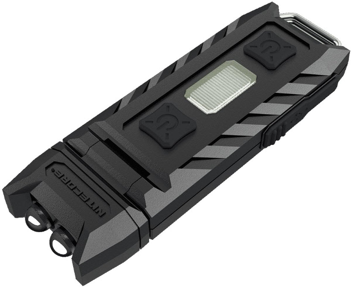 Lampka do kluczy Nitecore z kciukiem, ładowalna