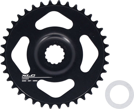 Tarcza XLC CR-E05 - Bosch Gen3 - 38 zębów - aluminium - czarna