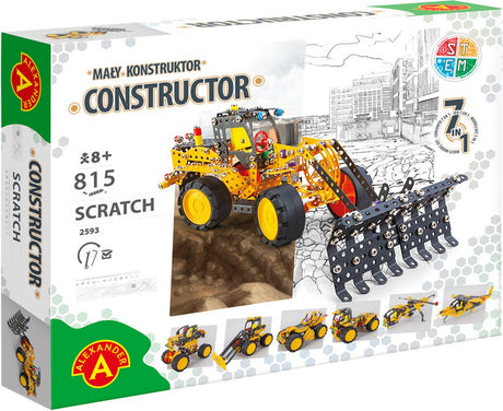 Konstruktor zabawek Alexander pro - podstaw - 813szt