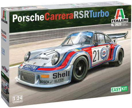 Italeri model samochodu - 3625 porsche 911 rsr turbo plastikowy - 1:24 - modelarstwo