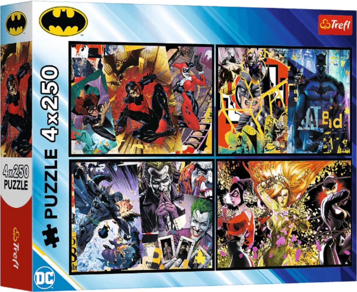 Puzzle Trefl Batman - 250 elementów - od 7 lat