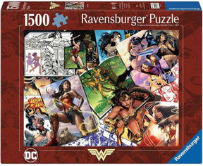 Puzzle Ravensburger Wonder Woman 1500 elementów dla dorosłych.