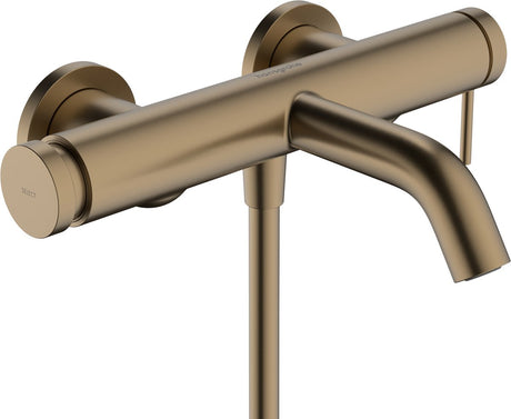 Hansgrohe tecturis s - bateria wannowa - montaż na podłodze - obsługa jednouchwytowa - brąz szczotkowany