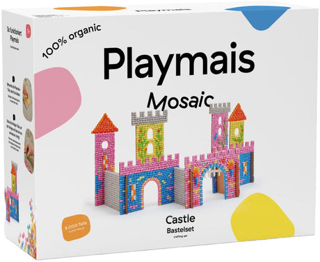 Zestaw mozaikowy zamek Playmais - 8000 sztuk