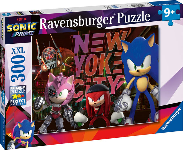 Puzzle Ravensburger sonic prime - układanka - 300 sztuk xl
