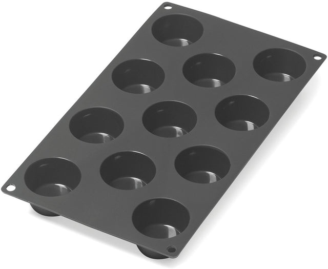 Lékué bakvorm - 11 mini muffins - siliconen - black