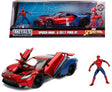 Zabawki Jada - Marvel Spiderman 2017 Ford GT 1:24 - 9399725314r00