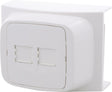 Attema K40 gniazdo tel data cat5 2x8-pin polarna biel