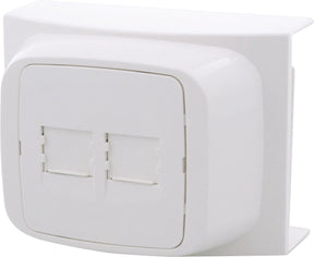 Attema K40 gniazdo tel data cat5 2x8-pin polarna biel