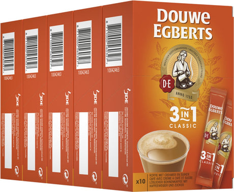 Kawa rozpuszczalna Douwe Egberts 3w1 - 6 x 10 torebek