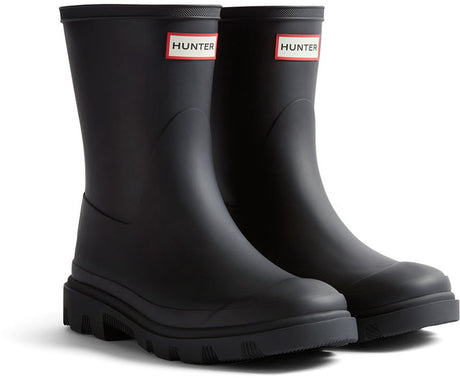 Hunter downpour short wellington boots laarzen - - dames - zwart - maat 40