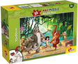 Lisciani Disney Puzzle DF Maxi Floor 35 Księga Dżungli