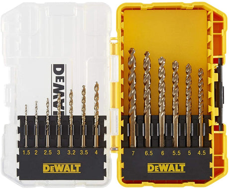 Akcesoria Dewalt 13-częściowy zestaw wierteł do metalu | hss-g | 1,5 mm-7 mm | w trudnym przypadku - dt70710-qz