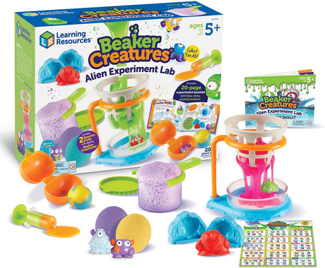 Zasoby edukacyjne Beaker Creatures® Laboratorium eksperymentów kosmitów - 3+