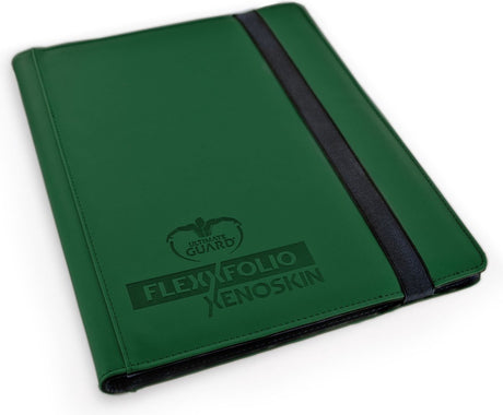 Ultimate Guard flexxfolio 360 18-kieszeniowy xenoskin - zielony