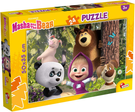 Lisciani masza puzzle plus 24 - dla przyjaciół?