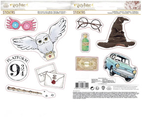 Niebrandowany sans marque harry potter - magiczne przedmioty - zestaw 2 tablic lub naklejek
