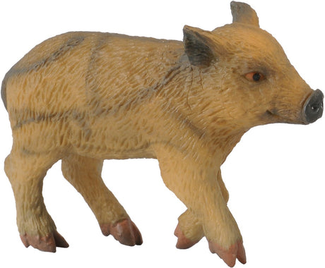 Figurka Collecta - spacerująca dzika świnia - (s) - ręcznie malowana - miniatura