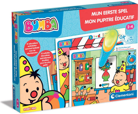 Edukacja Clementoni - bumba mój pierwszy quiz - zabawki edukacyjne 2-4 lata - długopis interaktywny