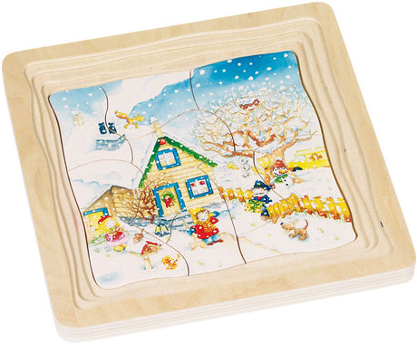 GOKI 4-warstwowe puzzle, 54st.