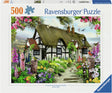 Ravensburger - puzzle - idylliczny domek 500 elementów