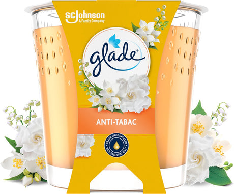 Glade świeca zapachowa antytytoniowa 100% wosk rzepakowy