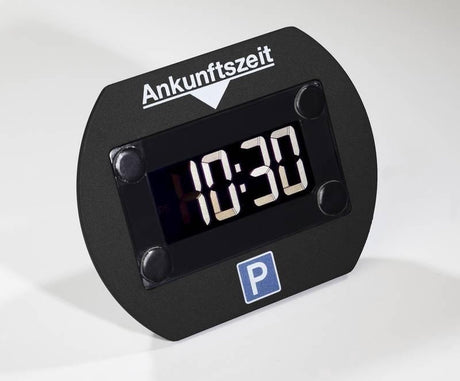 Merkloos sans marque park lite elektronische parkeerschijf zwart