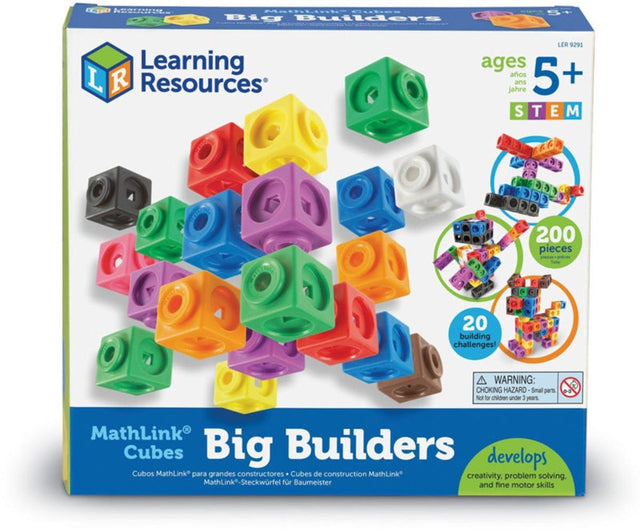 Materiały edukacyjne Kostki mathlink™ – zestaw do budowania XL