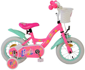 Rower dziecięcy Volare Barbie - dziewczęcy - 14 cali - różowy