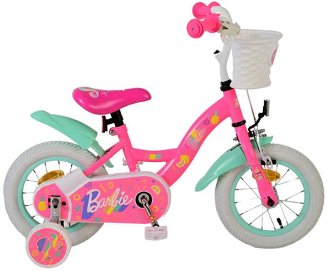 Rower dziecięcy Volare Barbie - dziewczęcy - 14 cali - różowy