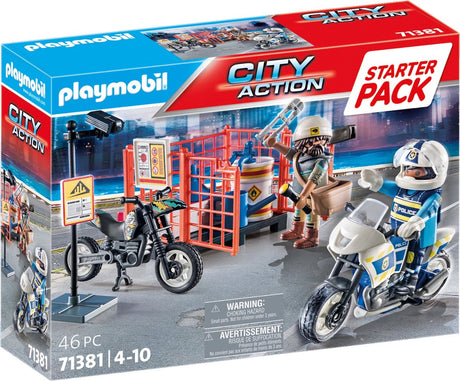Playmobil pakiet startowy policja - 71381