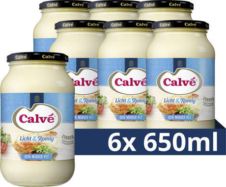 Majonez cielęcy jasnokremowy (6x 650ml)