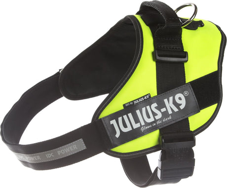 Julius k9 julius-k9 idc szelki zasilające - szelki dla psa - 2xl - rozmiar 3 - neon xxl