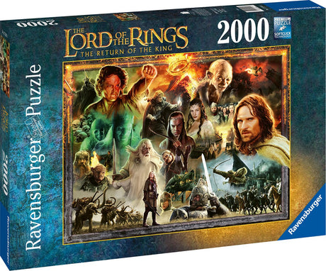 Puzzle Ravensburger Władca Pierścieni: Powrót Króla - układanka - 2000 elementów