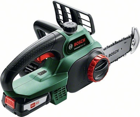 Pilarka łańcuchowa Bosch universalchain 18 - z akumulatorem 18 V i ładowarką