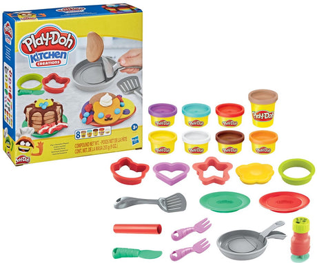 Play-doh flip na patelni - gliniany zestaw do zabawy