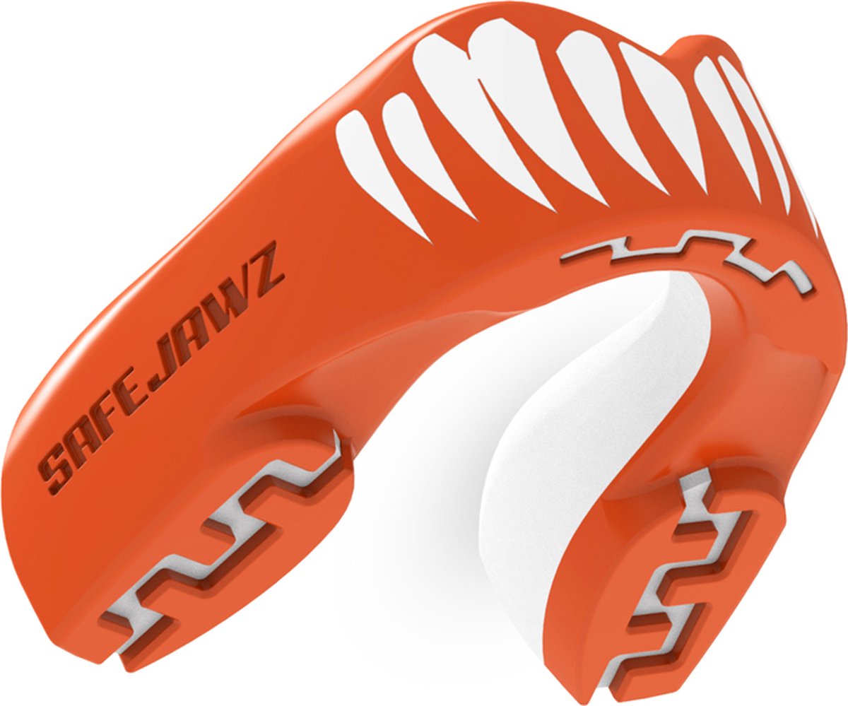 Ochraniacz szczęki Safejawz z serii extro viper red white junior