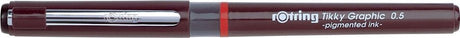 Cienkopisy graficzne Rotring Tikky | 0,50 mm | czarny atrament | 1 sztuka