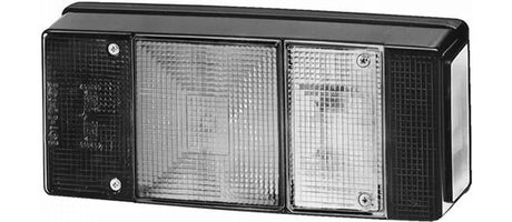 Lampy tylne Hella Heckleuchte serii 007 547 jako światło hamowania