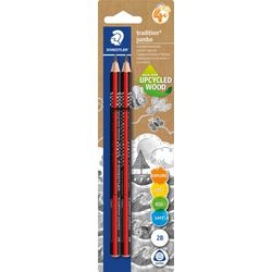 Wielokolorowy ołówek Staedtler Jumbo, opakowanie 2