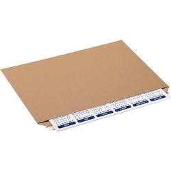 Koperty z tekturowym tyłem raja pcf45 brązowe 328 mm