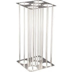 Kosz na śmieci Dutchdesign 31719723 aluminium srebrny