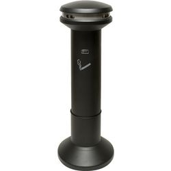 Tyczka do papierosów Rubbermaid 76183504 stal czarna