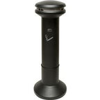 Tyczka do papierosów Rubbermaid 76183504 stal czarna