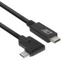 Kabel połączeniowy Act USB 3.2 gen1 c męski - c męski (kątowy) 1m